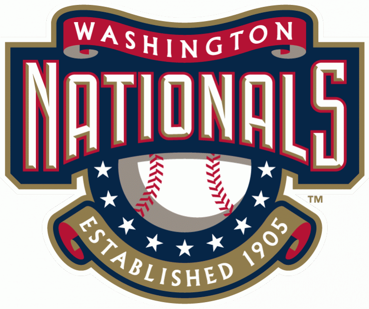 Washington Nationals 2005 Anniversary Logo iron on transfers for fabric